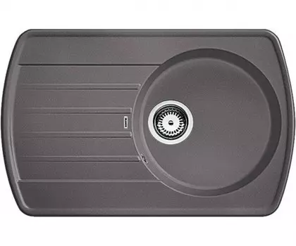 Кухонная мойка Blanco Rondoval 45S Темная скала 518917