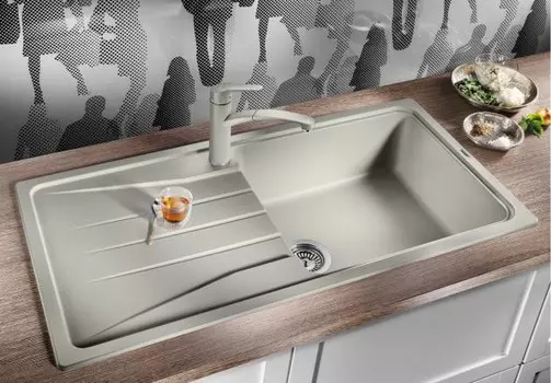 Кухонная мойка Blanco Sona XL 6S Жемчужный 519695