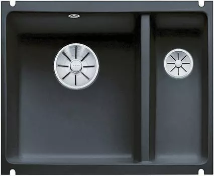 Кухонная мойка Blanco Subline 350/150-U InFino черный 523747