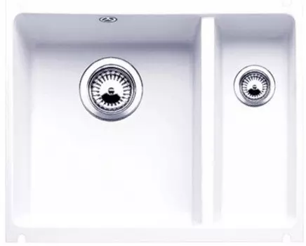 Кухонная мойка Blanco Subline 350/150-U глянцевый белый 514522