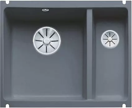 Кухонная мойка Blanco Subline 350/150-U InFino базальт 523746