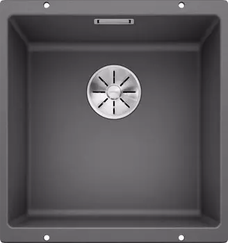 Кухонная мойка Blanco Subline 400-U InFino темная скала 523423