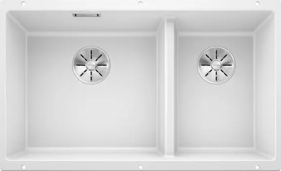 Кухонная мойка Blanco Subline 430/270-U InFino белый 523155