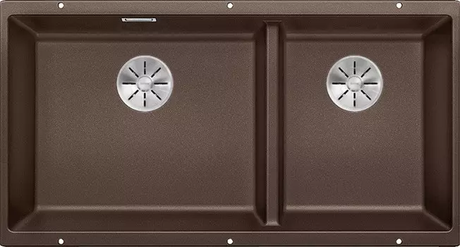 Кухонная мойка Blanco Subline 480/320-U InFino кофе 523593