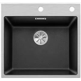 Кухонная мойка Blanco Subline 500-IF/A InFino нержавеющая сталь/антрацит 524111