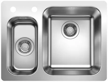 Кухонная мойка Blanco Supra 340/180-IF/A полированная сталь 523367