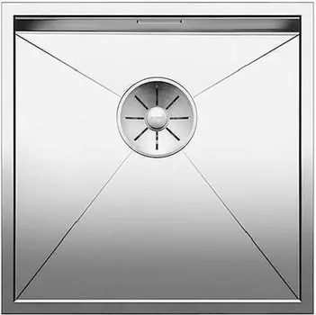 Кухонная мойка Blanco Zerox 400-U InFino зеркальная полированная сталь 521585