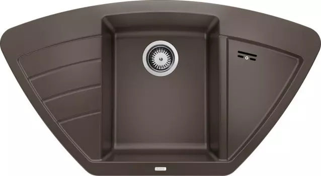Кухонная мойка Blanco Zia 9E Кофе 515074