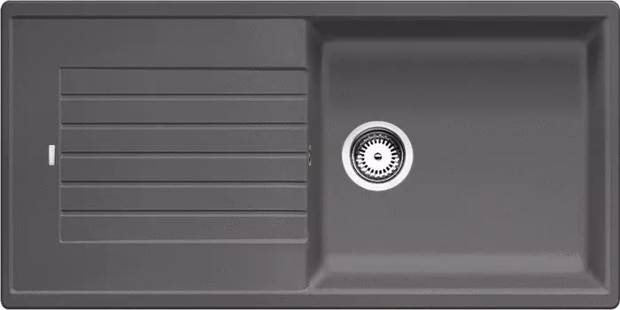 Кухонная мойка Blanco Zia XL 6S Темная скала 518943