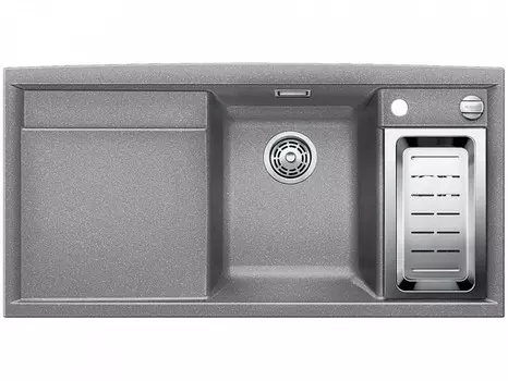 Кухонная мойка чаша справа Blanco Axia II 6S Алюметаллик 516819