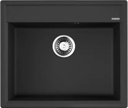 Кухонная мойка черный Artgranit Omoikiri Daisen 60-BL