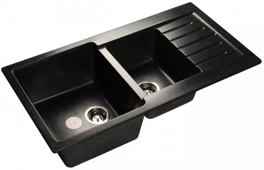 Кухонная мойка черный GranFest Practic GF-P980KL