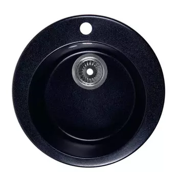 Кухонная мойка черный Rossinka RS47R-Black