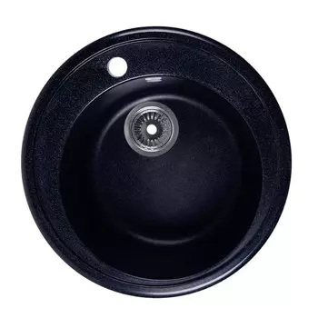 Кухонная мойка черный Rossinka RS51R-Black