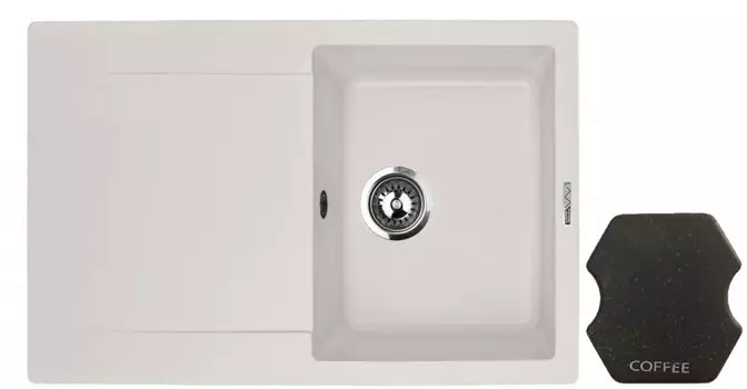 Кухонная мойка COFFEE Lava L4.CFF
