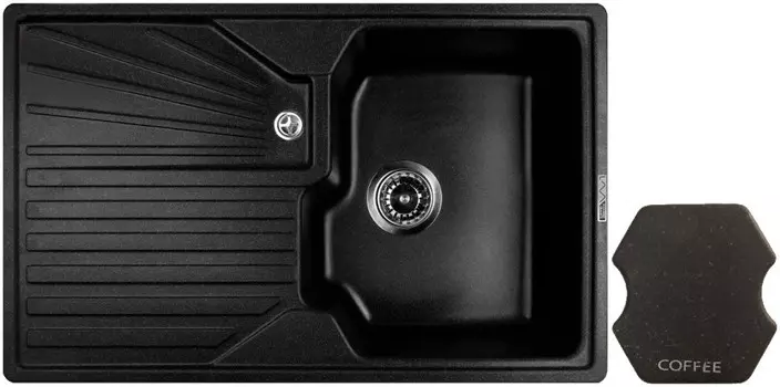 Кухонная мойка COFFEE Lava L5.CFF