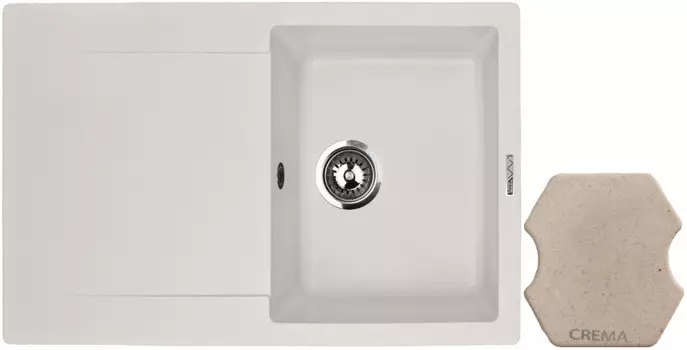 Кухонная мойка CREMA Lava L4.CRE