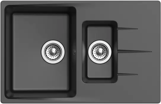 Кухонная мойка Ewigstein антрацит Gerd 60KF