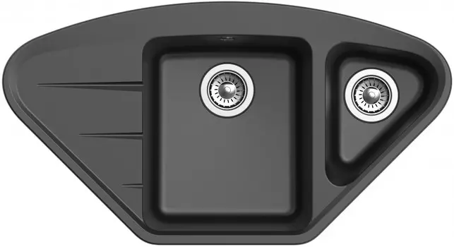 Кухонная мойка Ewigstein антрацит Wink 80KF
