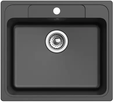 Кухонная мойка Ewigstein черный Elegant 60