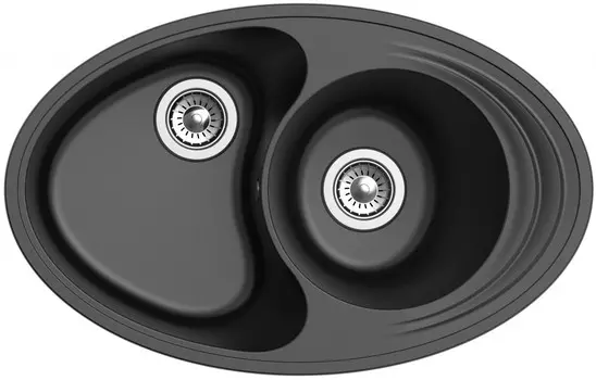Кухонная мойка Ewigstein черный Elegant W90KF