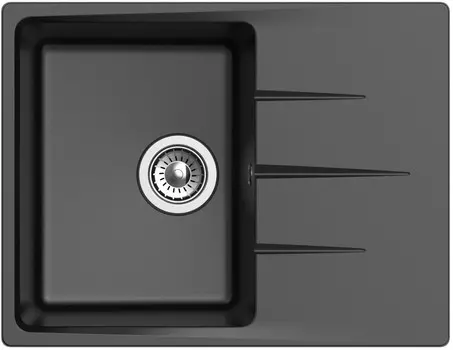 Кухонная мойка Ewigstein черный Gerd 45F