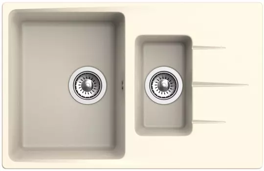 Кухонная мойка Ewigstein крем Gerd 60KF
