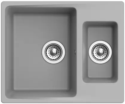 Кухонная мойка Ewigstein серый металлик Gerd 60K