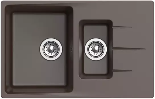 Кухонная мойка Ewigstein шоколад Gerd 60KF