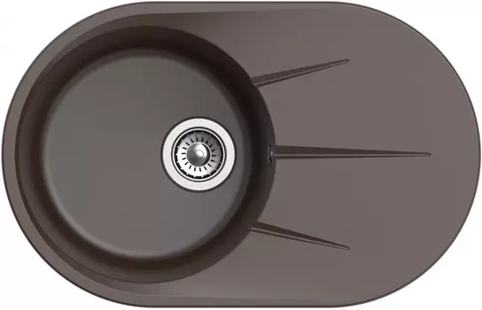 Кухонная мойка Ewigstein шоколад Rund 50F