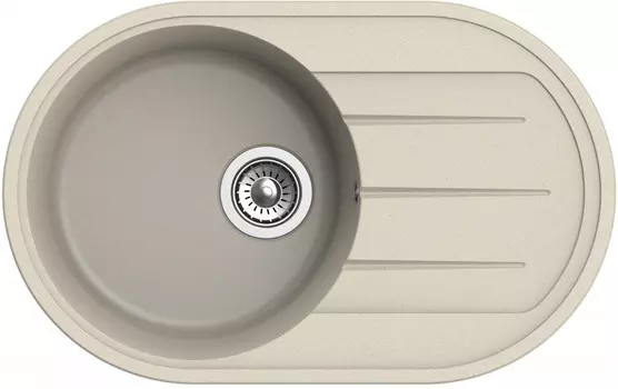 Кухонная мойка Ewigstein темно-бежевый Elegant R50F