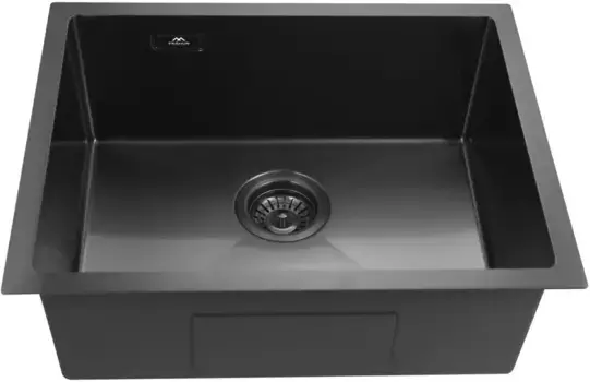 Кухонная мойка Fashun AS5044-17 50x44 см, графит