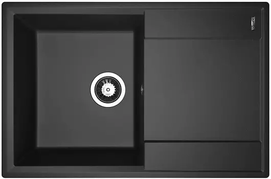 Кухонная мойка Flortek Консул черный 23.020.C0760.102