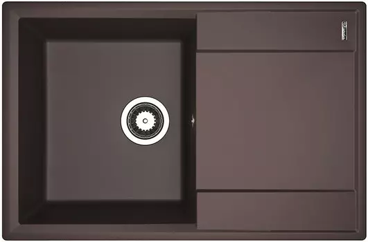 Кухонная мойка Flortek Консул мокко 23.020.C0760.303
