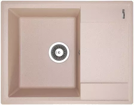 Кухонная мойка Flortek Консул песочный 23.020.C0640.107