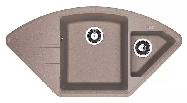 Кухонная мойка Flortek Крокус песочный 23.040.E0980.107