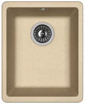 Кухонная мойка Flortek Ринг бежевый 24.050.А0300.104