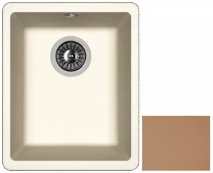 Кухонная мойка Flortek Ринг капучино 24.050.А0300.306