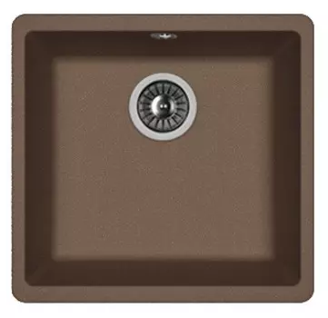 Кухонная мойка Flortek Ринг мокко 24.050.C0400.303