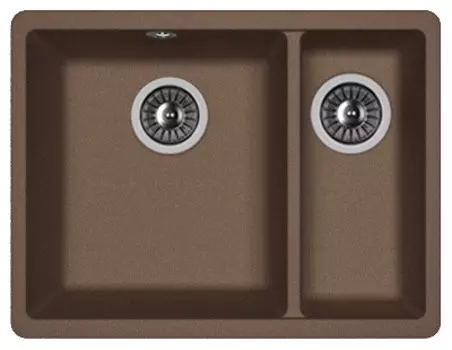 Кухонная мойка Flortek Ринг мокко 24.055.D0510.303