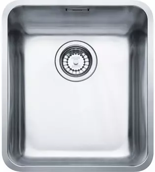 Кухонная мойка Franke Kubus KBX 110-34 полированная сталь 122.0036.606