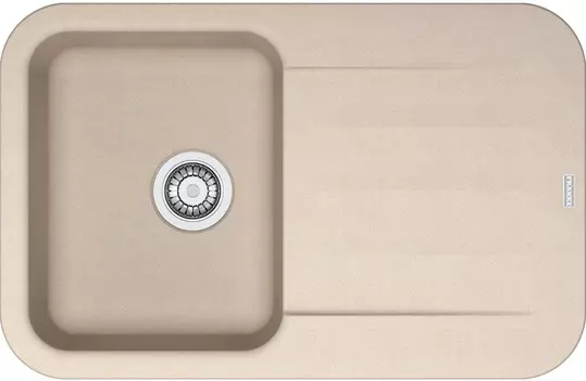 Кухонная мойка Franke Pebel PBG 611-78 бежевый 114.0284.534