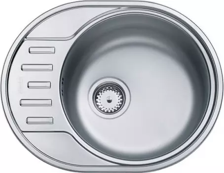Кухонная мойка Franke Polar PXN 611-57 декоративная сталь 101.0443.085