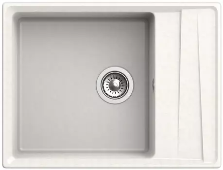 Кухонная мойка GranFest белый Level GF-LV-660L