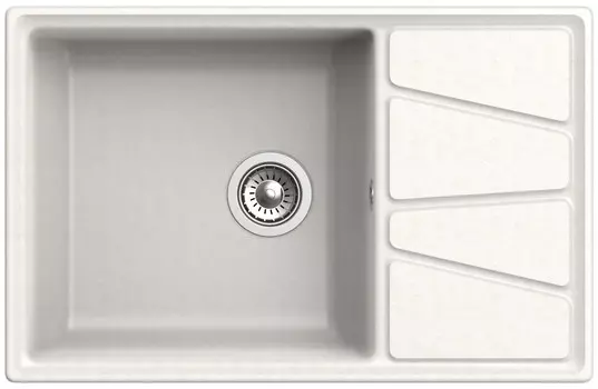 Кухонная мойка GranFest белый Vertex GF-V-780L