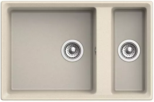 Кухонная мойка GranFest бежевый Level GF-LV-760K