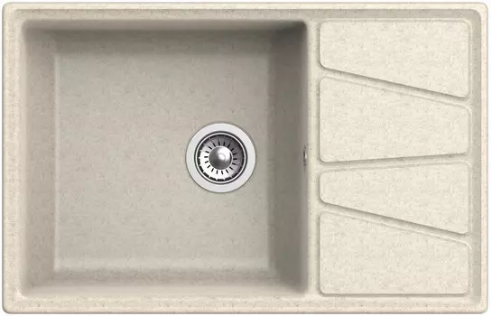 Кухонная мойка GranFest бежевый Vertex GF-V-780L