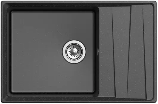 Кухонная мойка GranFest черный Level GF-LV-760L