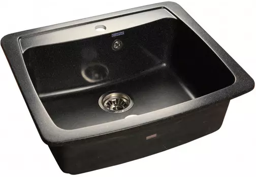 Кухонная мойка GranFest черный Standart GF-S605