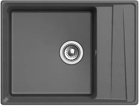 Кухонная мойка GranFest графит Level GF-LV-660L